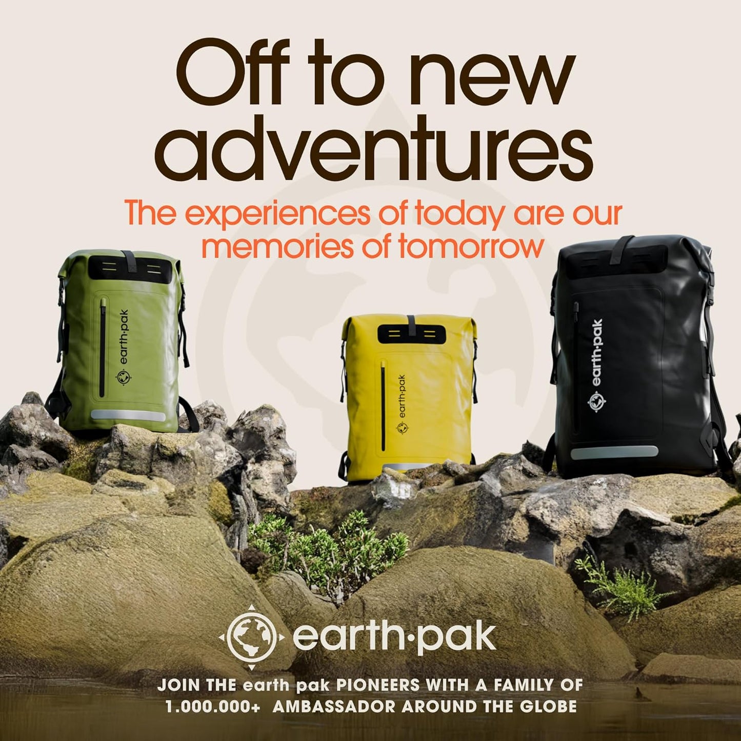 Waterproof Dry Bag Backpack 35L - Kayaking Boating Fishing Rafting Marine