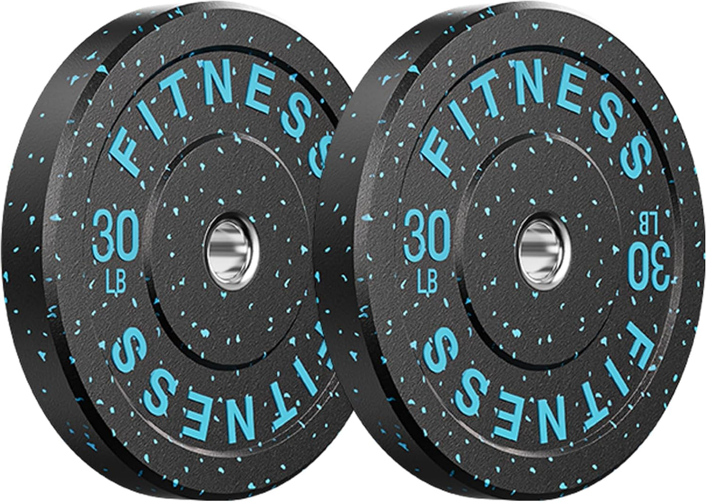2" Bumper Plates Set Olympic Weight Plates for Barbell Strength Training |  2Inch Weights Plates Set, Floor Protective Plates, 20-600Lbs Rubber Bumper Plates for Weightlifting, Bench Press