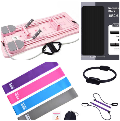 Four-In-One Foldable Automatic Rebound Home Exercise Abdominal Muscle Firm Abs Fitness Board