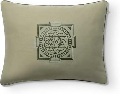 Acupressure Pillow, Neck & Shoulder Relief, Premium Level 1 Tulsi | Relaxation, Massage Muscles, Aid Sleep, Unlock Inner Tension, Similar to Acupuncture, Made with Organic Cotton & ABS Spikes