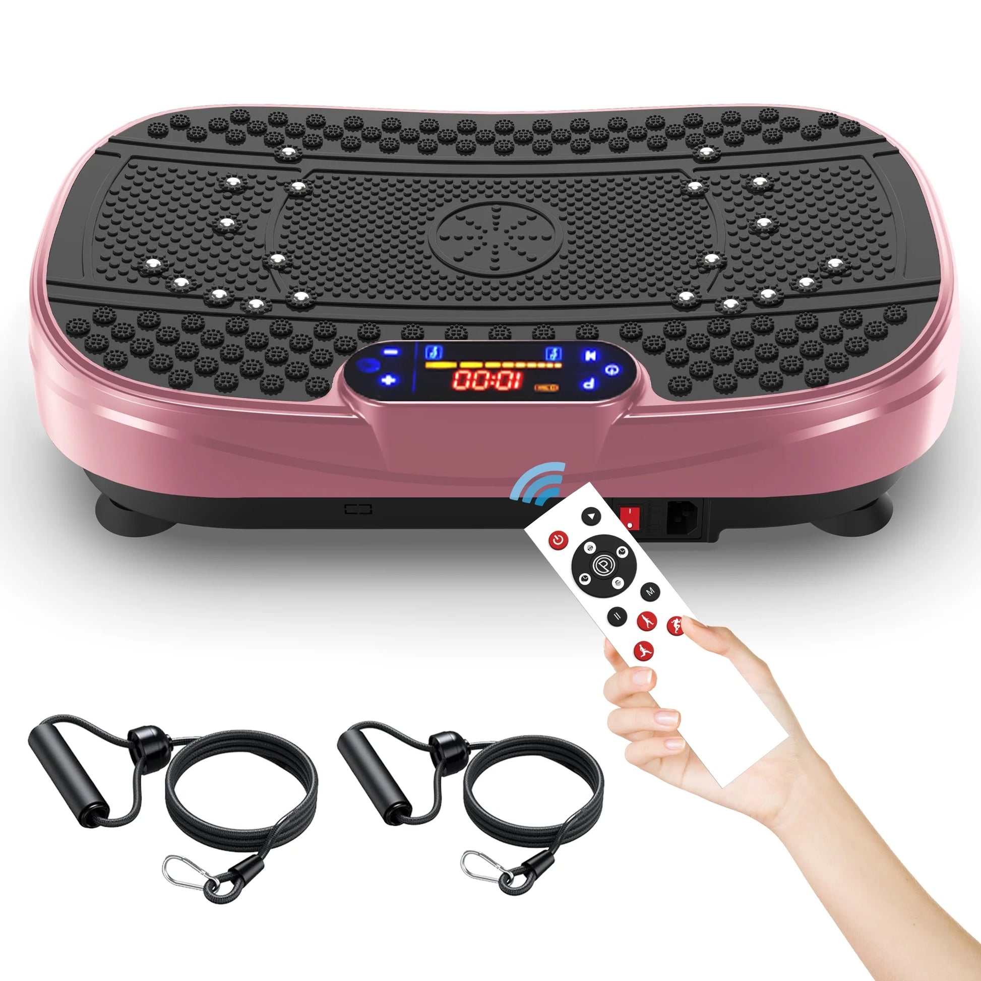 Vibration Plate Fitness Platform Exercise Machine -Full Body Vibrating Shaking Workout Fitness Platform Vibration Plate for Home Gym 200W