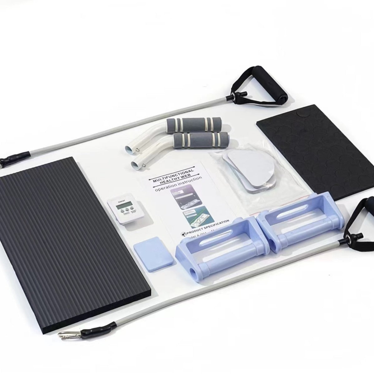 Four-In-One Foldable Automatic Rebound Home Exercise Abdominal Muscle Firm Abs Fitness Board