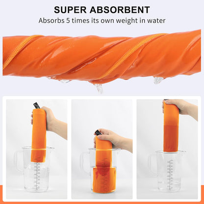Microfiber Towel Quick Dry Camping & Travel & Gym Towel. Compact | Super Absorbent, Lightweight, Fast Drying. Suitable for Beach, Bath, Backpacking, Hiking, Swim.