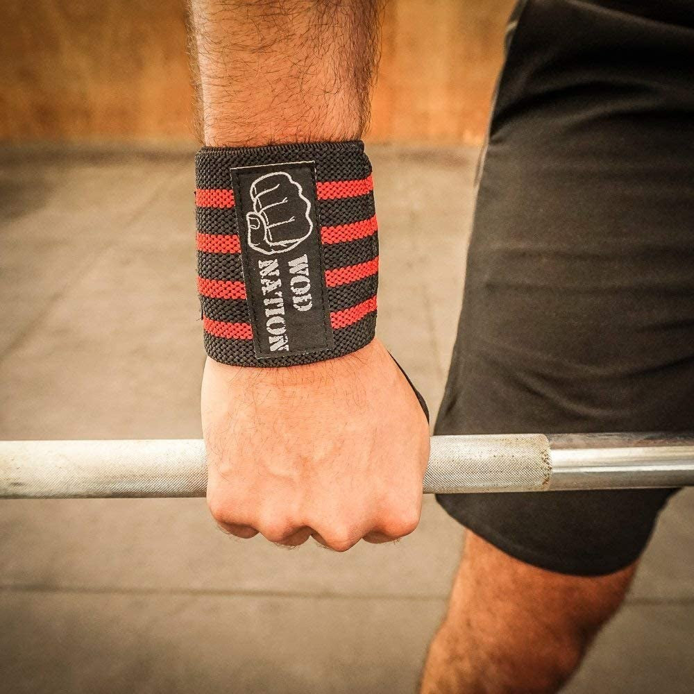 Wrist Wraps for Weightlifting & Strength Training – Professional Gym Straps W/Thumb Loop for Men & Women
