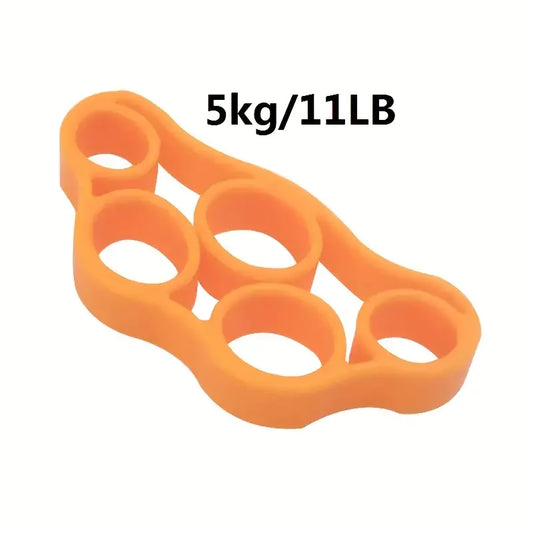 Silicone 5-Finger Grip Strengthener - Hand Rehabilitation Exerciser for Finger/Wrist Therapy & Vein Circulation Improvement