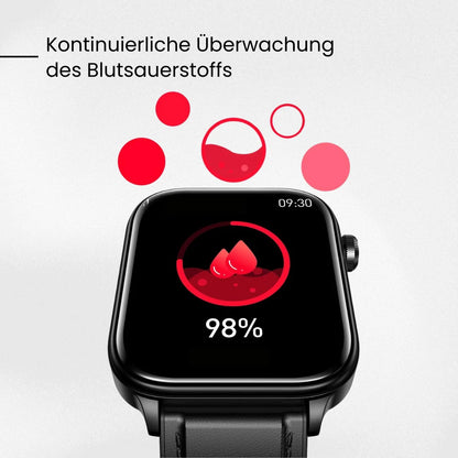 Glucocare SOS | Smartwatch Met Vital Signs Tracking