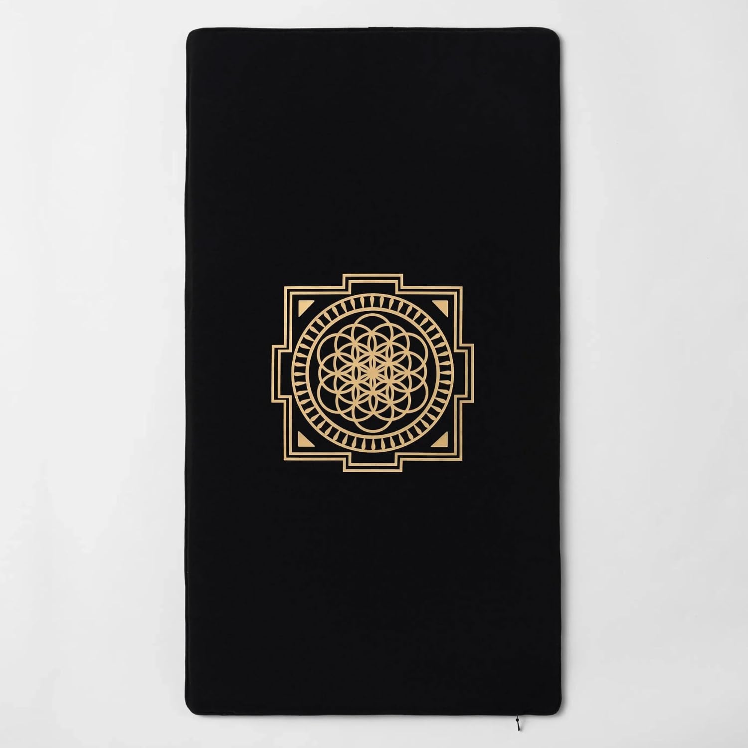 Acupressure Mat for Tension Release, Premium Level 2 Black | Relaxation, Massage Muscles, Aid Sleep, Unlock Inner Tension, Similar to Acupuncture, Made with Organic Cotton & ABS Spikes