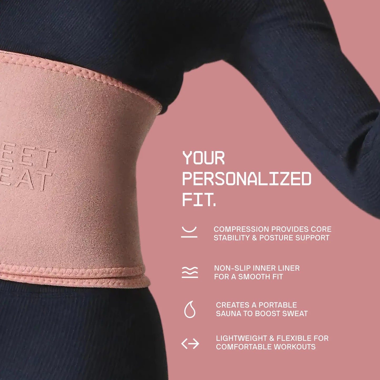 Adjustable Sweat Band for Intense Workouts